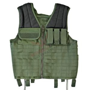 Mesh and Nylon Tactical Vest with Laces