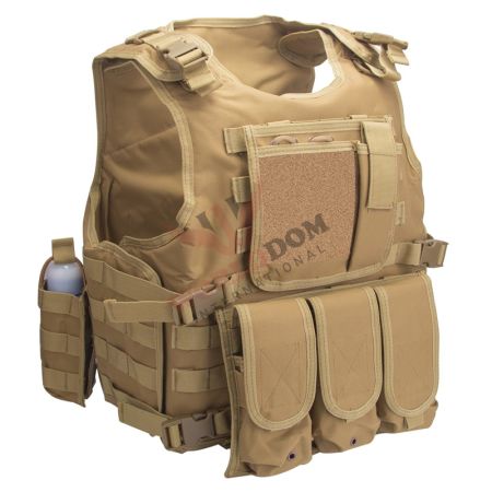 Tactical Vest with MOLLE Expansion System