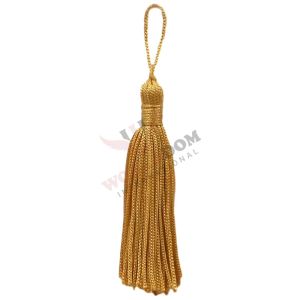 Gold Trim Embellishment Tassels