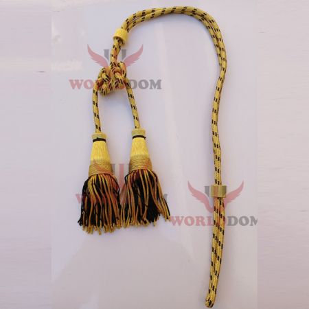 Large Gold Bullion Wire Tassel
