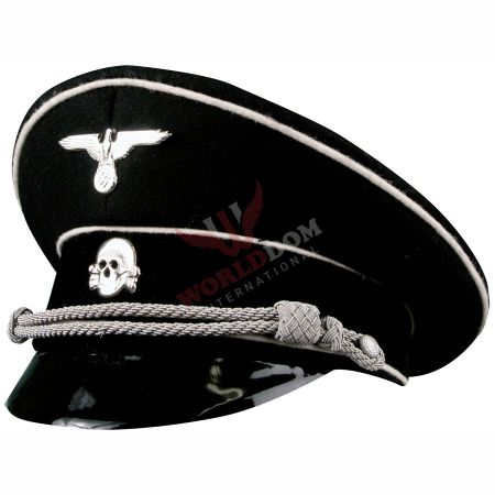 German Third Reich Allgemeine SS Officer Visor Cap