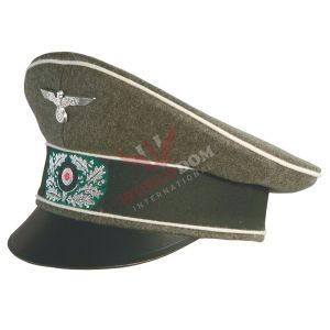 WW2 German Army Infantry Officer's Crusher Hat