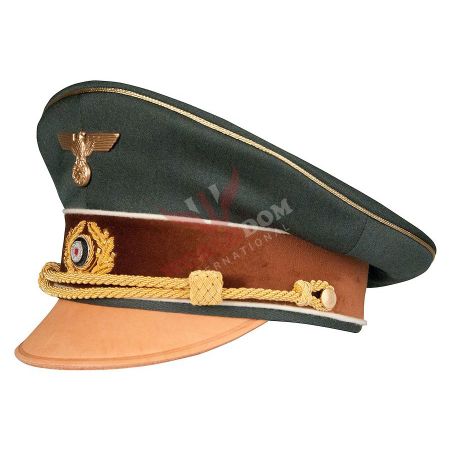 Field Grey Adolf Hilter Visor Cap