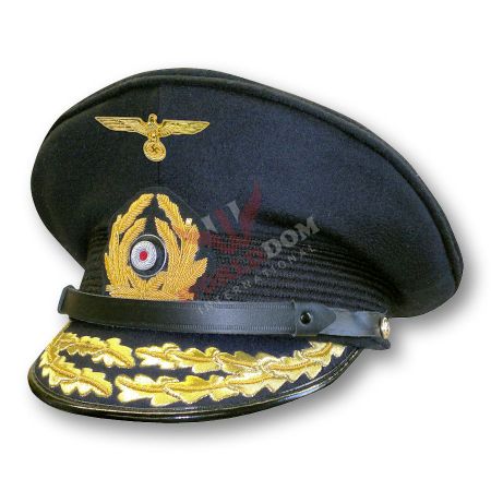 WW2 Kriegsmarine Admiral's Visor Cap