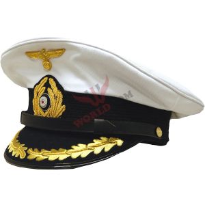 German WWII Kriegsmarine U Boat Captain Visor Cap