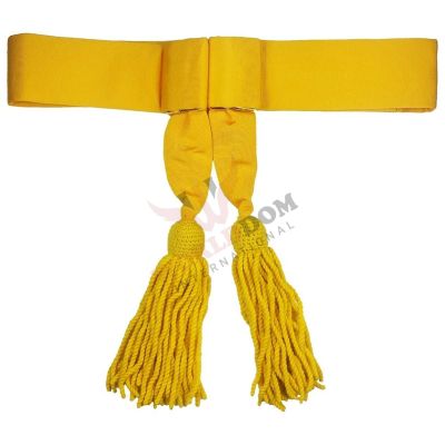 Golden Officer Waist Sash