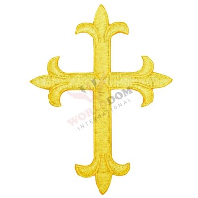 Large Bullion Cross Badge