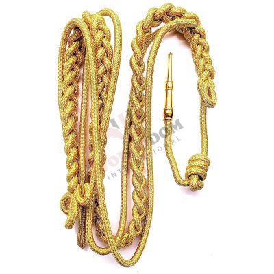 Golden Braided Shoulder Cords