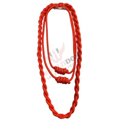 Double Knot Red Shoulder Cords