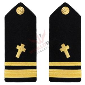 US Navy Christian Chaplain Male Shoulder Board