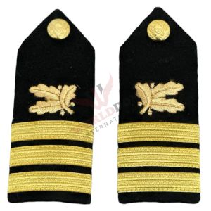 US Navy Male Commander Shoulder Board