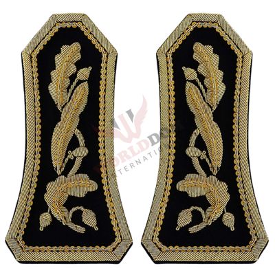 Bullion Wire Shoulder Board