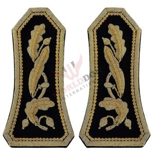 Bullion Wire Shoulder Board