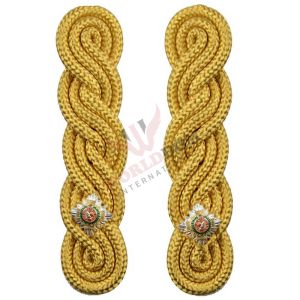 Royal Army 2nd Lieutenant Gold Shoulder Boards